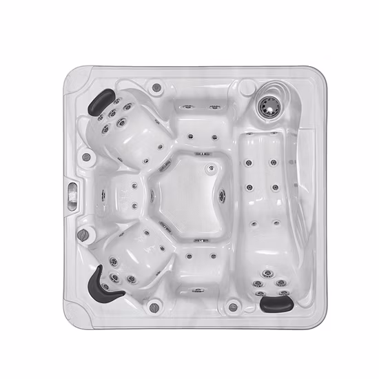 Banheira de massagem luxuosa macia Encosto de cabeça SPA Cunha Travesseiro de banho1 comprador