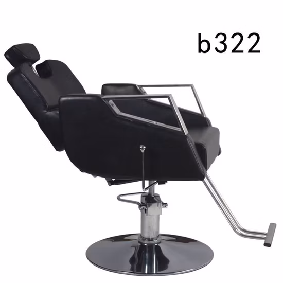 Cadeira de beleza ergonômica giratória com rodinhas hidráulicas para SPA